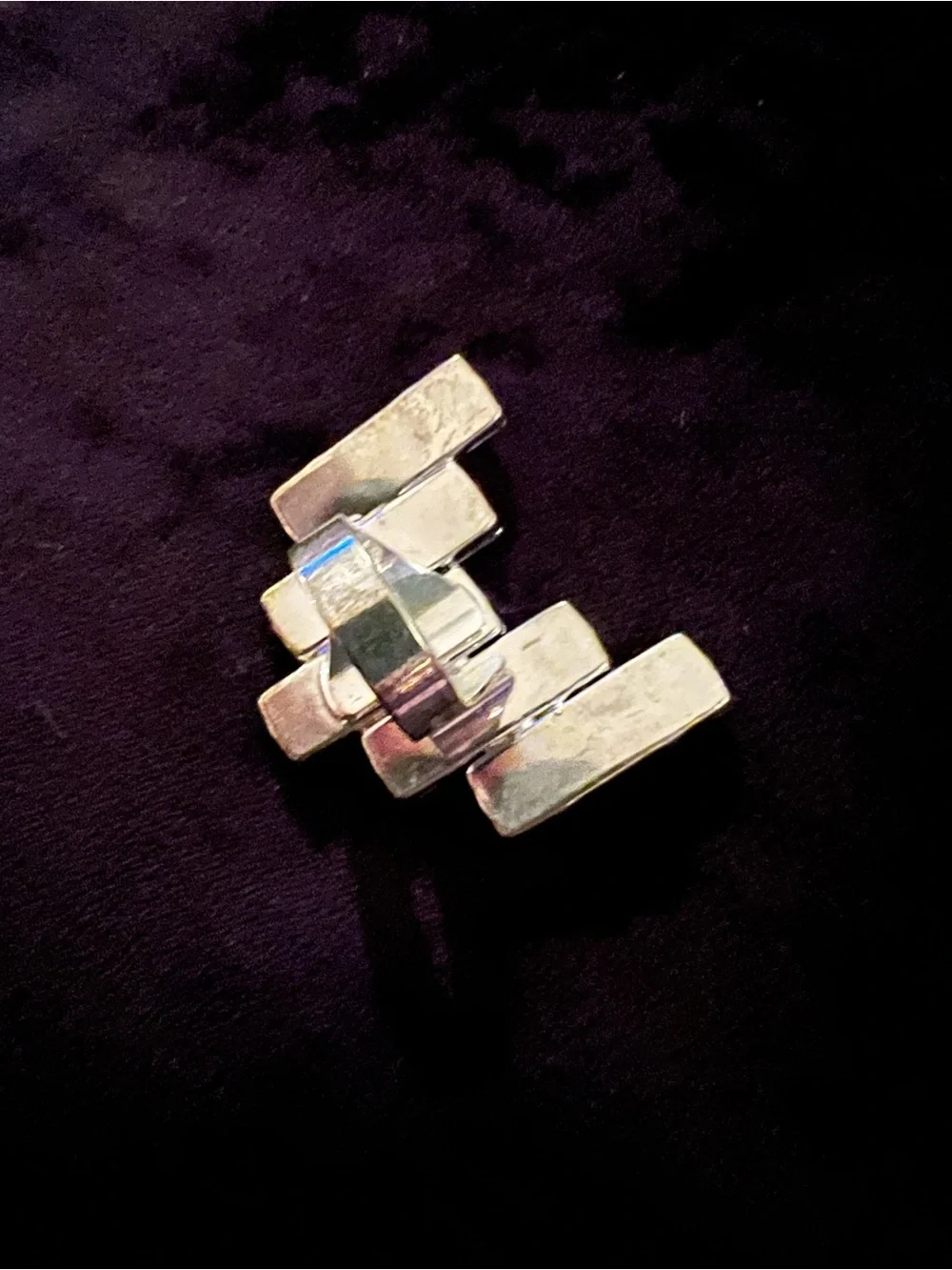 Crystal Statement Cocktail Ring - Clear Crystal